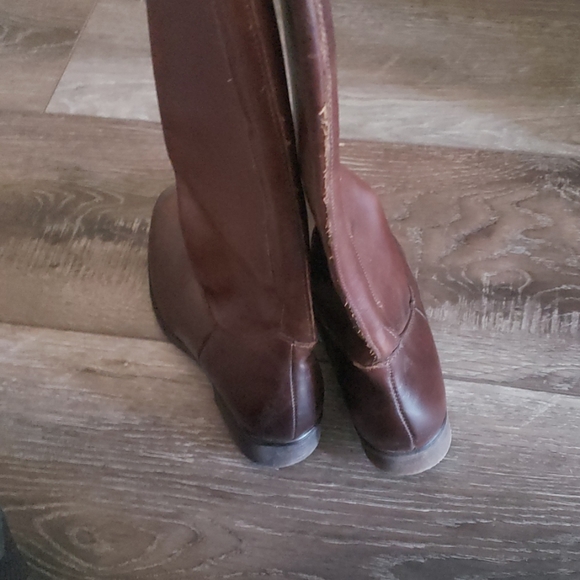 Harper brown leather equestrian boots 7 - Picture 4 of 7